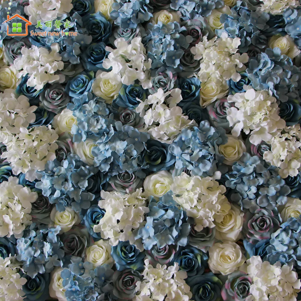 Стена из искусственных цветов Свадебный фон газон/СТОЛБ ДОРОГА свинцовый рынок украшения