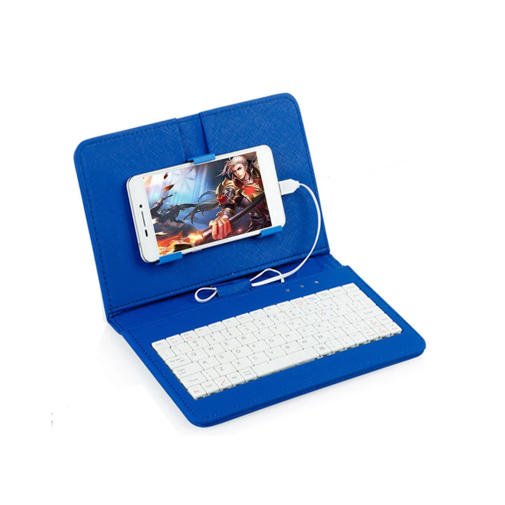 

PU Leather Portable Wireless Keyboard Case for iPhone Protective Mobile Phone with Bluetooth Keyboard For Smartphone iPhone X 8