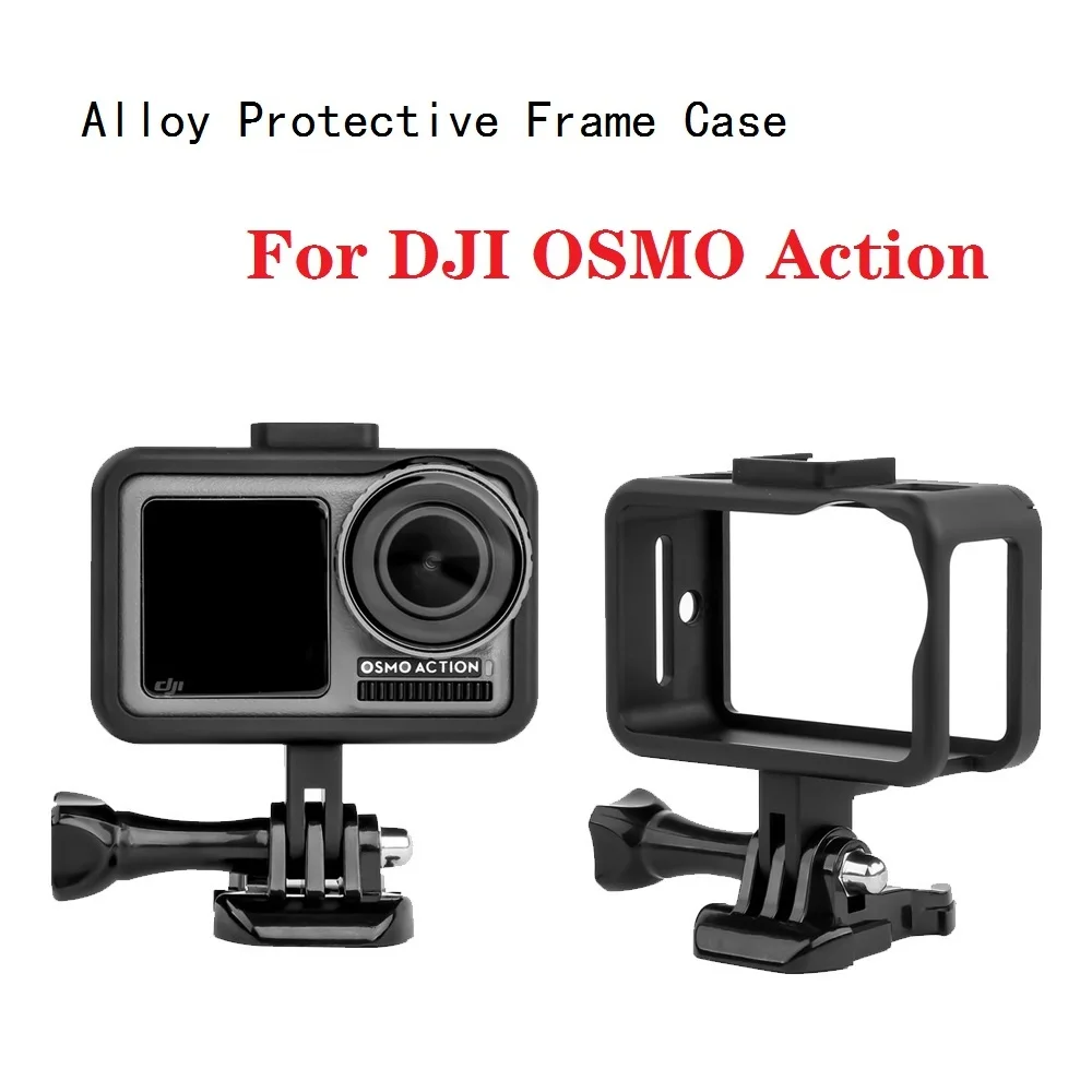 

DJI Osmo Action Aluminum Alloy Protective Frame Action Camera Protection case Housing cage Box For DJI OSMO Action Accessories