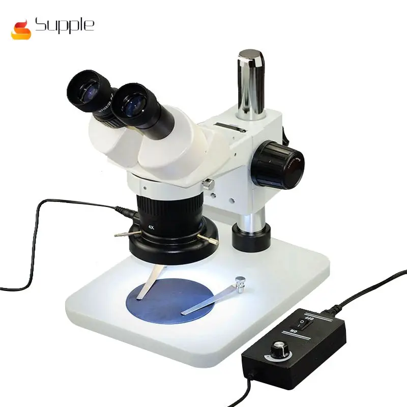 

60 LED Adjustable Microscope Ring Light Source illuminator Lamp for STEREO ZOOM Microscope EU Plug Circle Light New