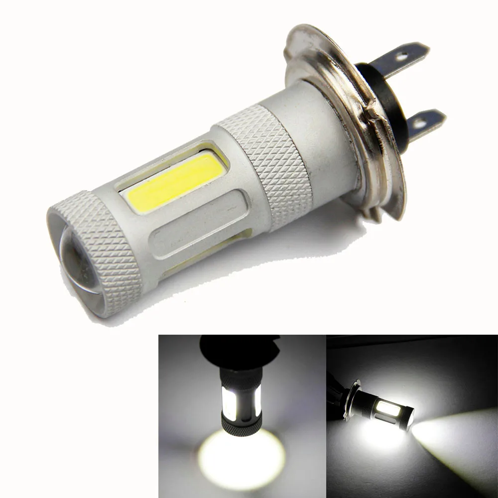 

Auto Universal H7 80W High Power COB LED Car Auto DRL Driving Fog Tail Headlight Light 12V 24V 6000K 6500K White Lights