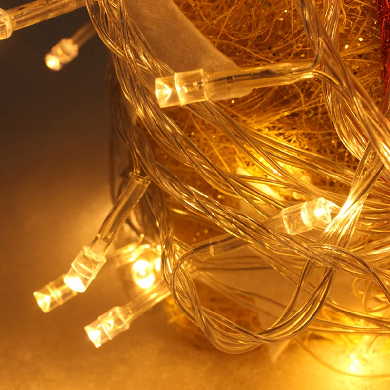Holiday Led christmas lights outdoor 100M 50M 30M 20M 10M led string lights Decoration for Party Holiday Wedding Fairy Garland Holiday Led christmas lights outdoor 100M 50M 30M 20M 10M led string lights Decoration for Party Holiday Wedding Fairy Garland