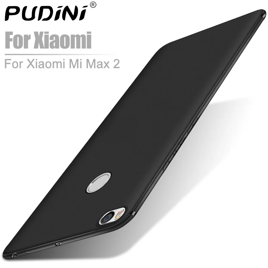 

2018 PUDINI Silicone Phone Case For Xiaomi Mi Max 2 Case Cover Coque Funda Ultra Thin TPU Mi Max 2 Max2 Phone Cases Cover