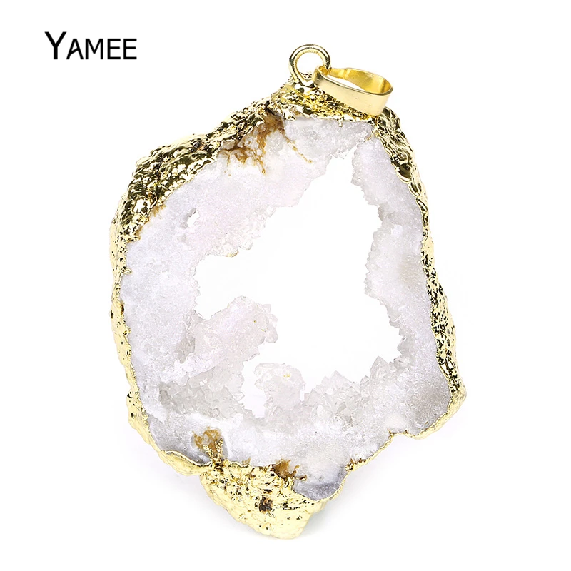 5 шт. Уникальные Подвески из драгоценных камней|stone pendant|geode stonequartz druzy |