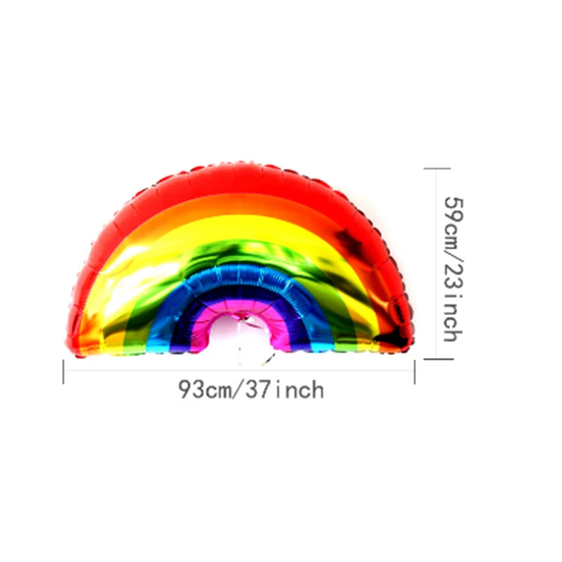 KAMMIZAD большая Радуга УЛЫБКА воздушные шарики с нарисованными облаками Радуга мост 10 дюймов звезда голубое небо белые облака День рождения воздушные шары для украшения