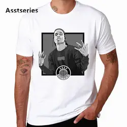 Рок Asap Rocky Мужская футболка Новая летняя хип-хоп рубашка Camisetas Hombre уличный с короткими рукавами футболка HCP4584