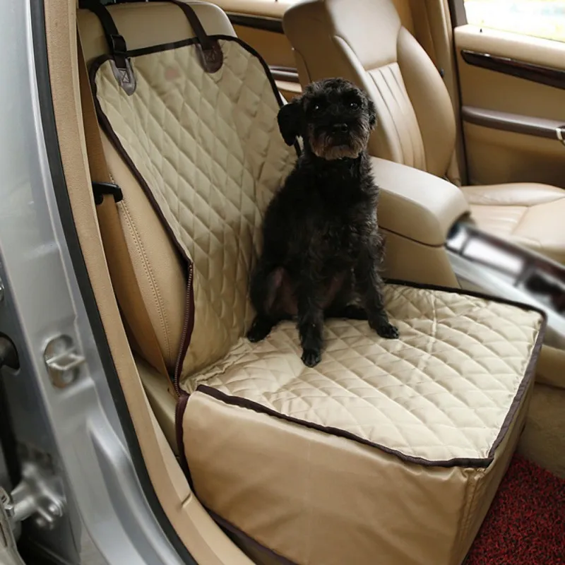 

Pet Dogs Cats In-Car Front Seat Cover Mat Pad Protector Waterproof Pet Bucket Seat Cover Front Car Seat Cushion For Small Dogs