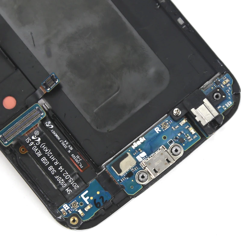 

Grade LCD For Samsung S6 LCD Display With Frame Touch Screen Digitizer Assembly For Samsung S6 G920F Screen