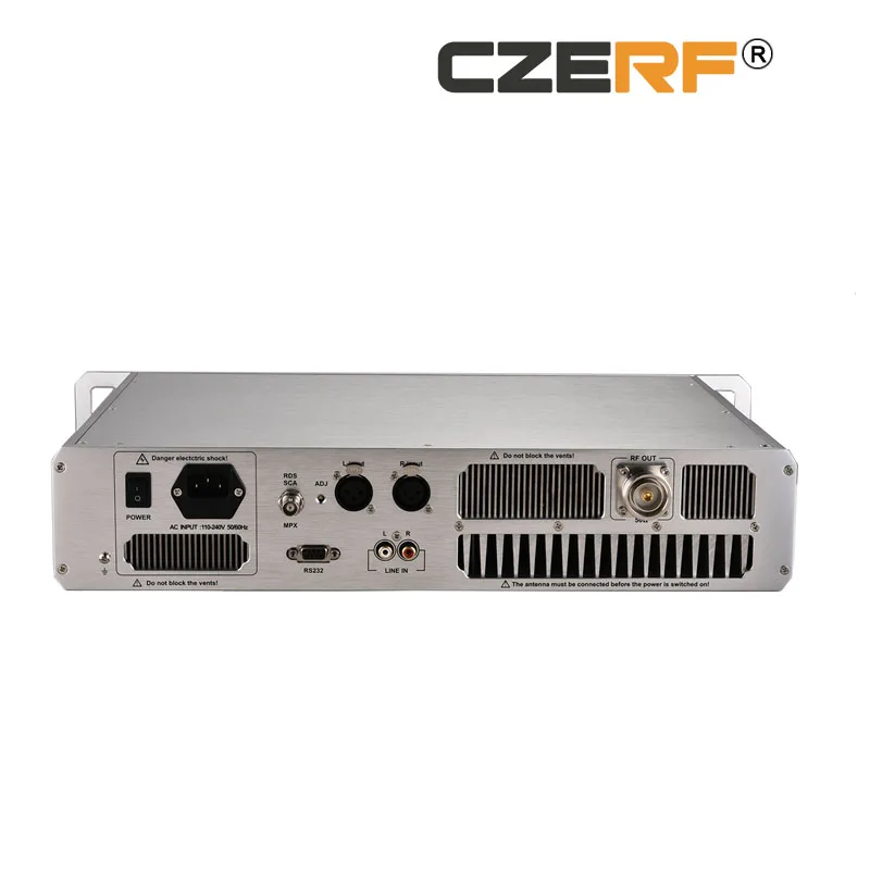 USB /розничная CZERF 400 Вт 110 в беспроводной fm-передатчик 2U коробка 87,5~ 108 МГц Регулируемый