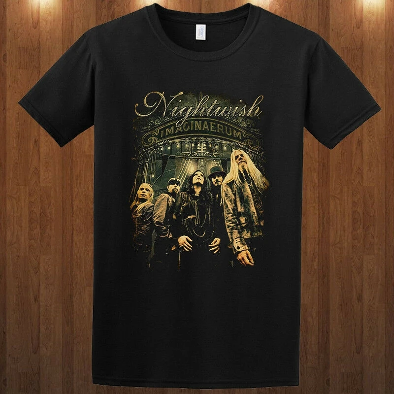 Футболка Nightwish symphonic metal band напольная Jansen S M L XL 2XL 3XL Ayreon|Футболки| |