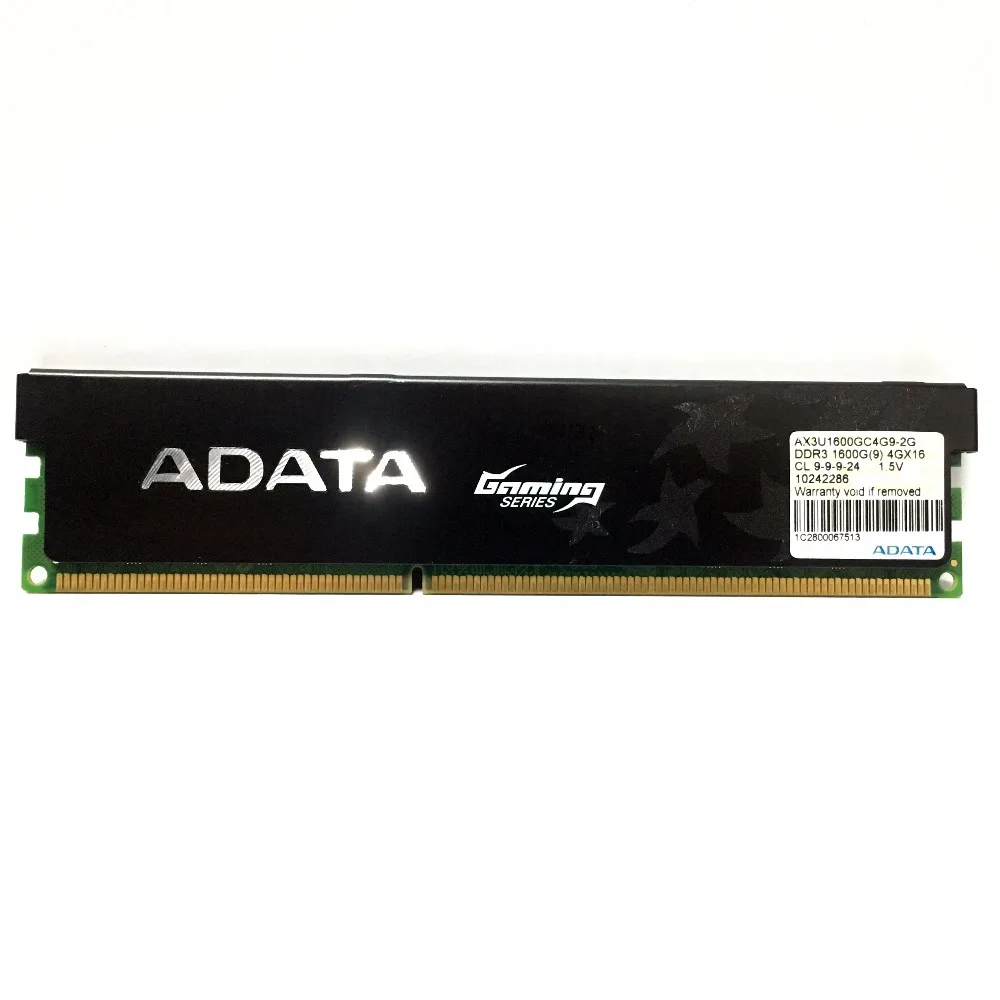 ADATA PC Память ram Memoria модуль настольный компьютер 4 Гб 4 г DDR3 PC3 1600 МГц 1600 МГц 1600 ram