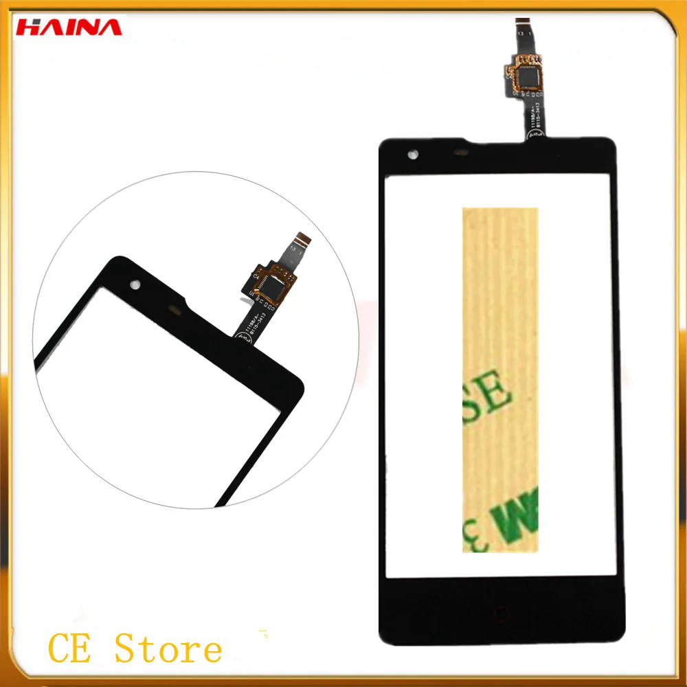 

10pcs/lot Mobile Phone Touch Panel Sensor For ZTE Nubia Z5 mini Nx402 Touchscreen Touch Screen Digitizer Front Glass