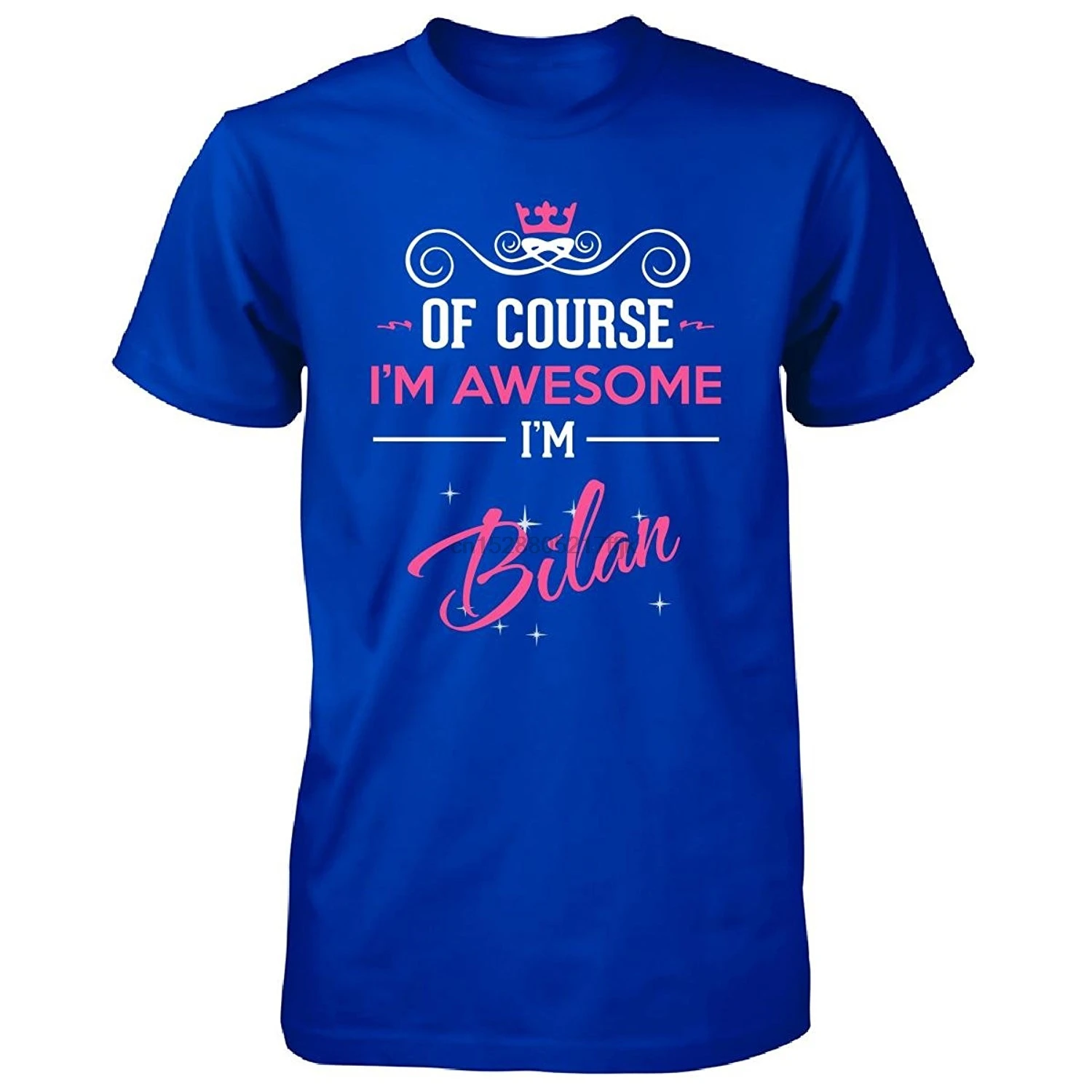 

2019 Spring Summer Of Course I'm Awesome I'm Dima Bilan Name Most Famous Singer Unisex Tshirt