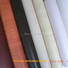 Papel pintado autoadhesivo PVC Etiqueta de madera impermeable autoadhesivos de renovación de muebles altavoz pegatinas símil madera adhesivos para pared de cocina
