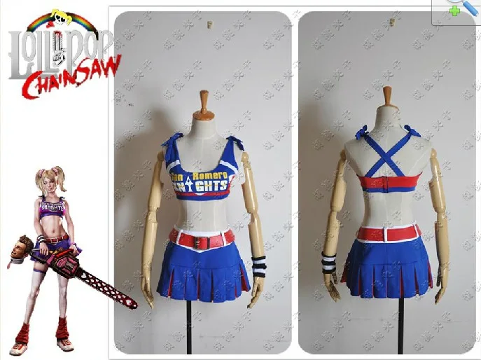 Lollipop Chainsaw Juliet Starling Dress Cosplay Costume | Тематическая одежда и униформа