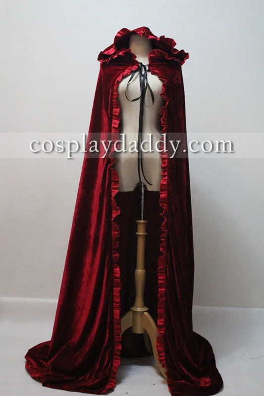 The Red Halloween Cape/Cloak Cosplay Costume-in Men's Costumes from