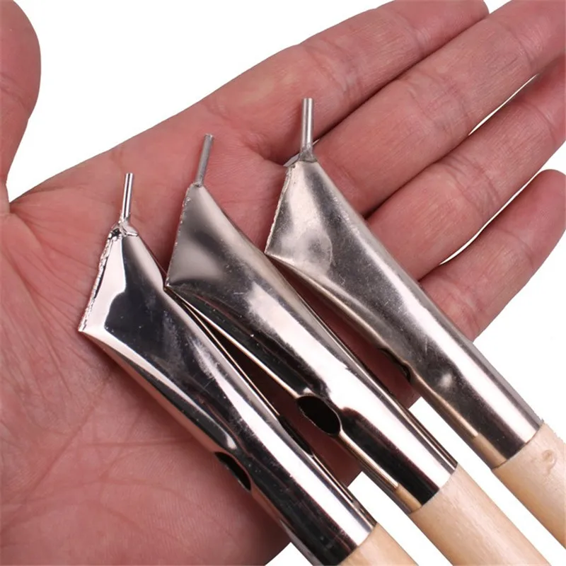 

3Pcs Batik Tool Carve Artwork Paint Pen Sculpture Knife Craft Art Clay Sculpte Pottery Wax Print