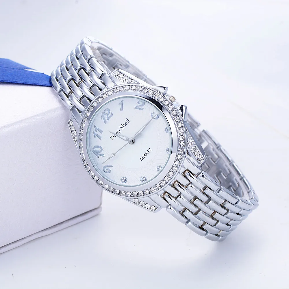

Fashion Woman Watches Quartz Clock Watch mujer gift Luxury Crystal Women Diamond Bracelet Watches Lady Bracelet Dress Watch &Ff