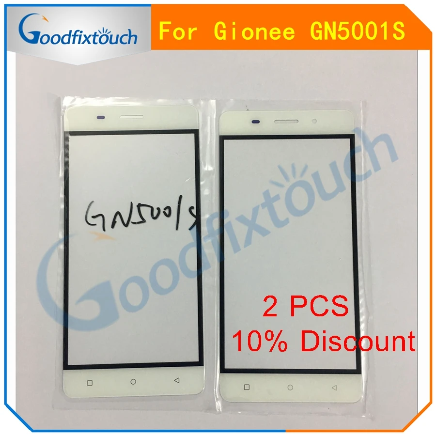 Для Gionee GN5001S передний экран внешнее стекло сенсорная внешняя крышка панель