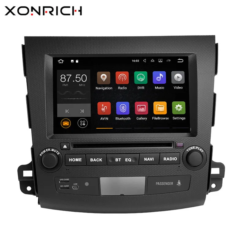 

Xonrich 2 Din Android 9.0 Car Multimedia Player For Mitsubishi Outlander 2007-2011 AutoRadio GPS Navi DVD Head Unit AudioWifi 4G