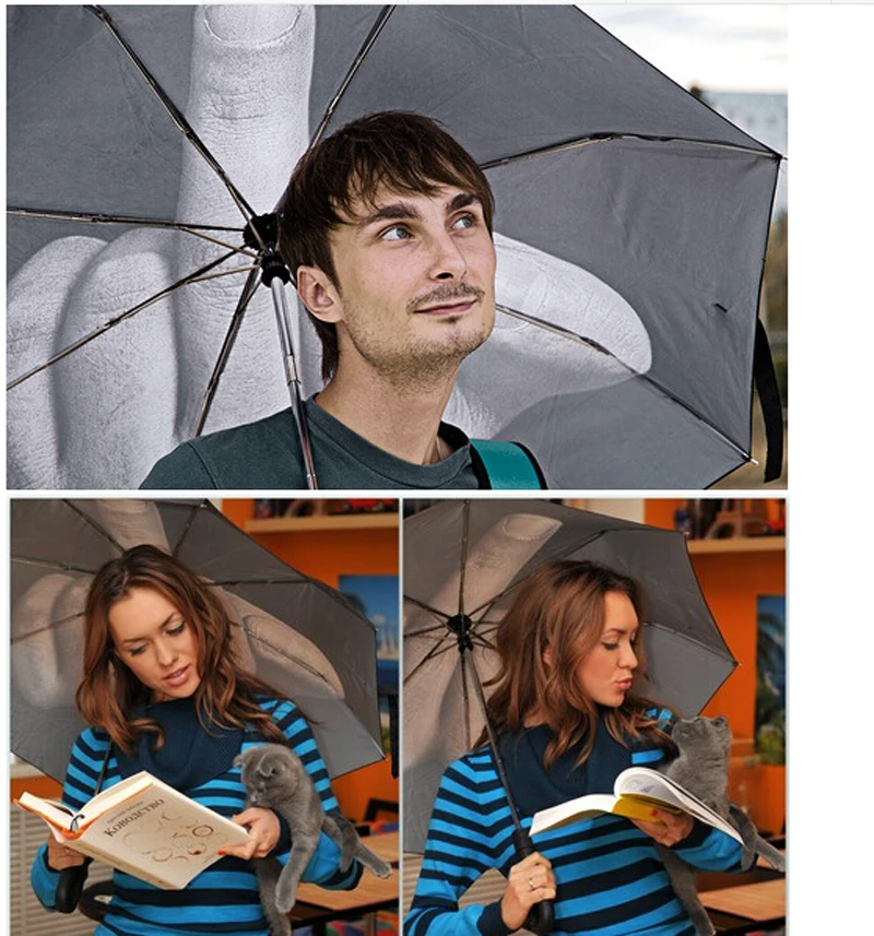 middle finger umbrella up yours umbrella creative gifts trend in
