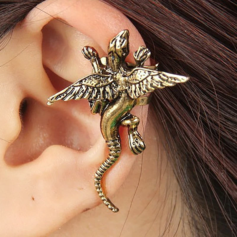 1-Pcs-Gothic-Punk-Monster-Dragon-Earrings-Femme-Vintage-Personality-Animal-Earrings-For-Women