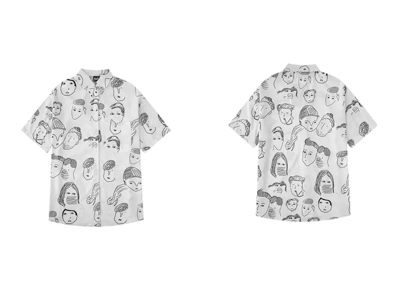 Vintage Comic Beach Shirts 3