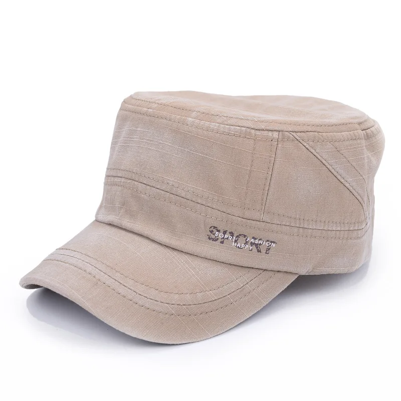 Весенняя винтажная Плоская верхняя Солнцезащитная шляпа военные кепки мужская бейсбольная Спортивная Кепка хлопковые армейские кепки бейсболка Gorras