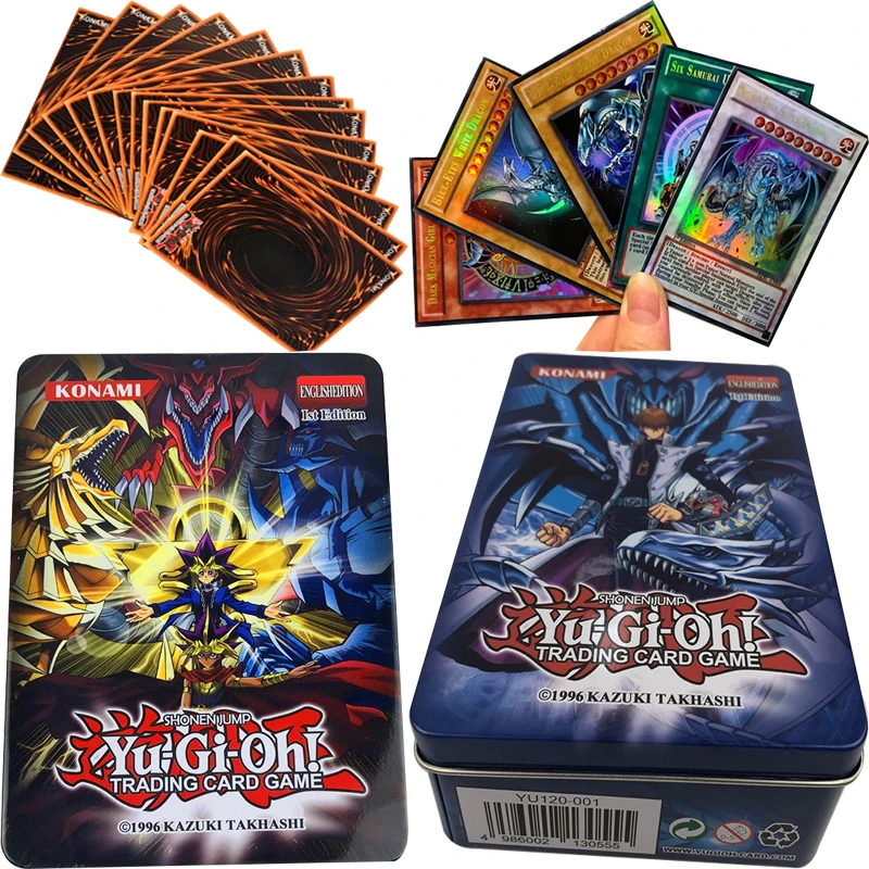 60 шт. YuGiOh редкая Бесконтактная карта Exodia волшебница Египетский Бог обелиска Дракон цифры английский классический TCG Duel карта Yu-Gi-Oh