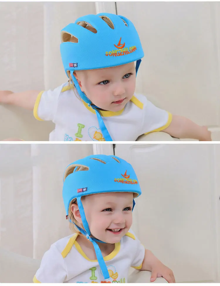 Детские головные уборы для защиты головы, детский шлем, защитный шлем для детей, детская Кепка для мальчиков и девочек, капот для ребенка бейсбольной кепки, подушка