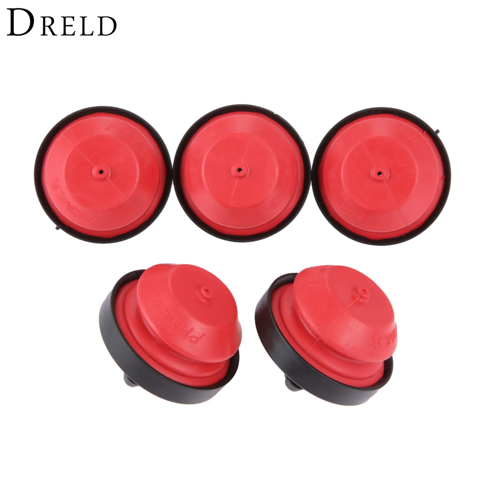 

DRELD 5Pcs Primer Bulb Pump For ECUMSEH AV520 HMSK100 HMSK105 HMSK110 751-10639 321802A Lawn Mower Blowers Chainsaws Parts
