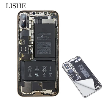

New Funny Imitate Phone Repair Sticker For iPhone 6 6S 7 8 Plus Skin PVC Decal For iPhone X Xr Xs Max Durable Scratchproof Films