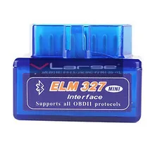 2015 последняя версия V2.1 Супер Мини Bluetooth ELM327 OBD2 Беспроводной сканирования поддерживает все obd-ii протоколов Бесплатная доставка