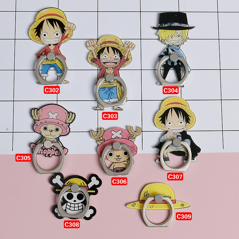 

Hot Sale Mobile Phone Holder Ring Metal Universal ONE PIECE Finger Ring Holder Stand Suporte Celular for IPhone Xiaomi