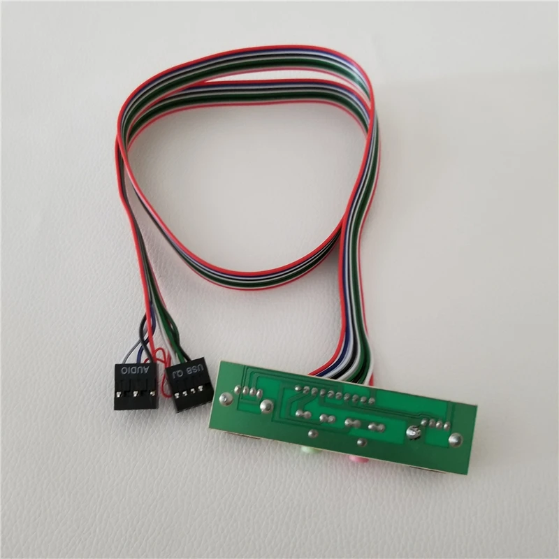 Новый Настольный компьютер шасси панель кабель 78 см Передняя USB аудио адаптер
