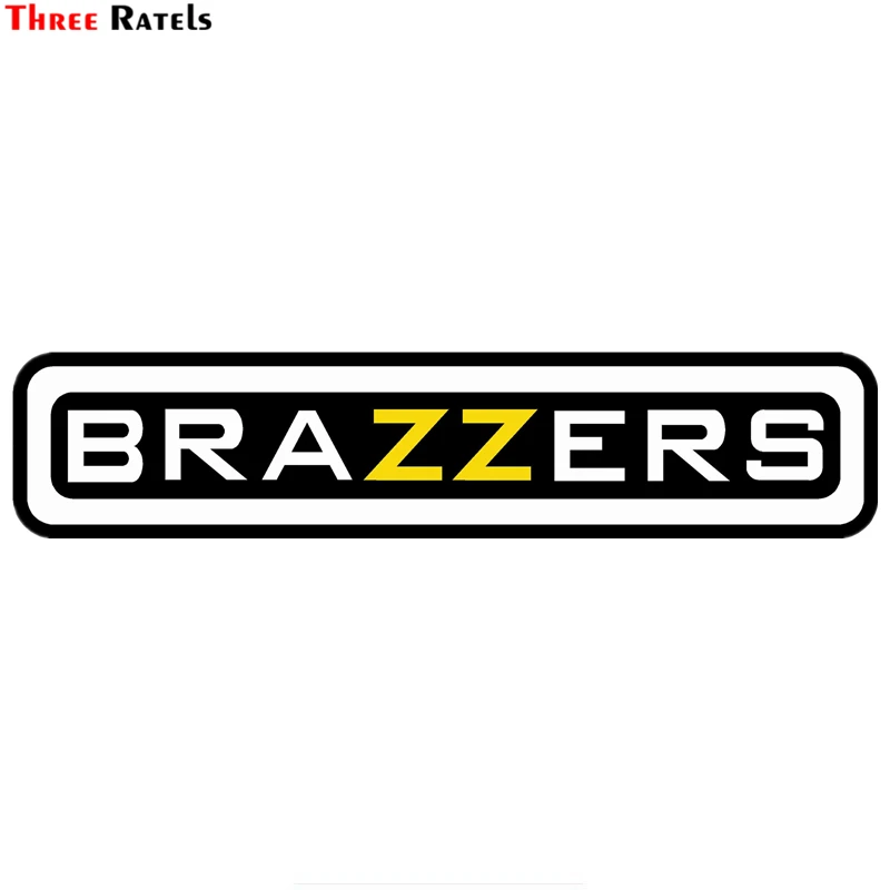 Three Ratels TZ-1384#10*46.3cm 4.9*22.5см brazzers прикольные полноцветные наклейки на авто наклейка на машину автонаклейка стикеры