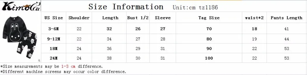 Kimocat/весенне-летний и осенний хлопковый костюм кролика с длинными рукавами для малышей хлопковый костюм для новорожденных мальчиков и девочек