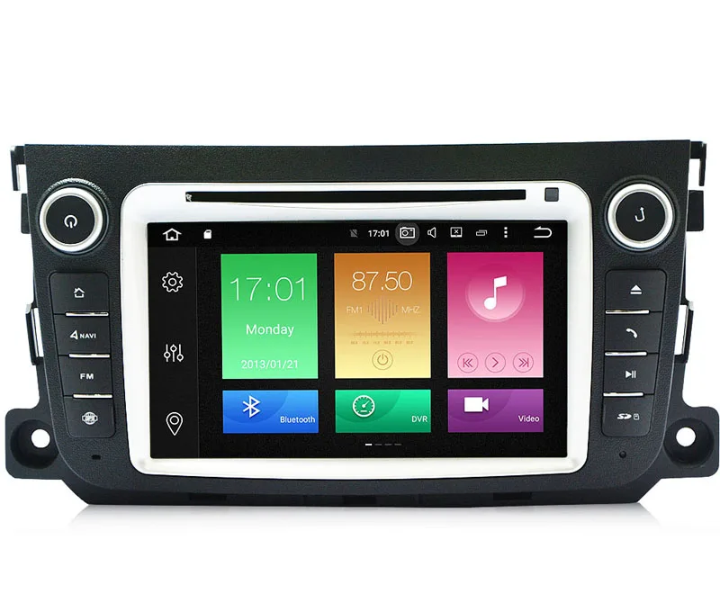 Perfect HIRIOT 7 Inch IPS Android 8.0 CAR DVD GPS Player For Mercedes Benz Smart 2011 2012 2013 2014 Navigation Auto Radio 4G+32G DAB+ 3