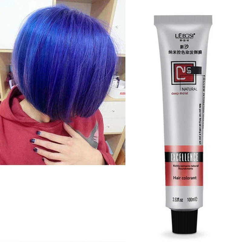 

1 Pcs Hair Tint Colorant Semi Permanent Long Lasing Hair Cream Color Dye Paint QS888