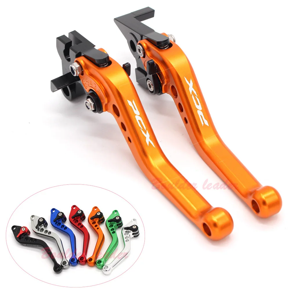 

For HONDA PCX 125 PCX125 PCX 150 PCX150 Motorcycle Accessories Short Brake Clutch Levers 8 Colors