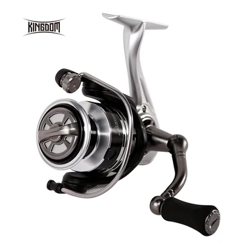 

Kingdom Spinning Reel Fishing Lure Reel Max Drag 8Kg Gear Ratio 5.2:1 800/2000/3000 Series Light Weighted Anti-Corrision