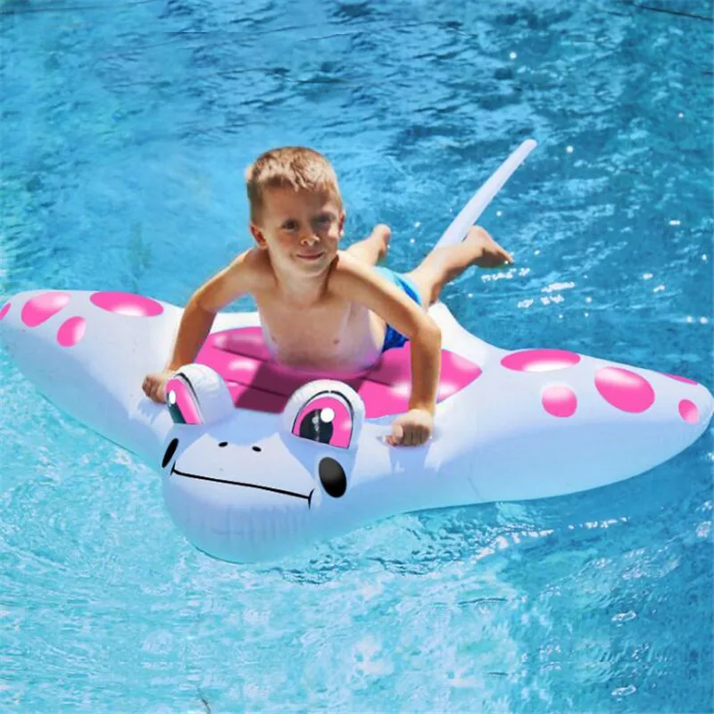 

New Child Squid Rings Summer Inflatable Swimming Pool Raft Float Ride-On Pool Chair Swimming Rafts Party Water Fun Toy