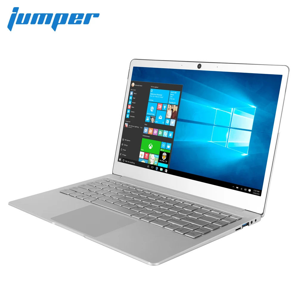 14 inch IPS screen laptop Jumper EZbook X4 windows 10 notebook Intel Celeron J3455 6G 128G ultrabook backlit keyboard Metal Case