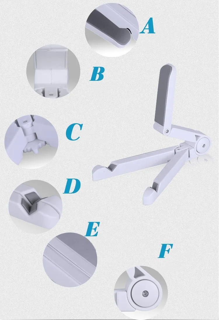 Фирменная Новинка мульти-регулируемый угол Пластик Планшеты и телефон Подставки подходит для iPad/iPad, Galaxy Tab, kindle Fire, Xoom