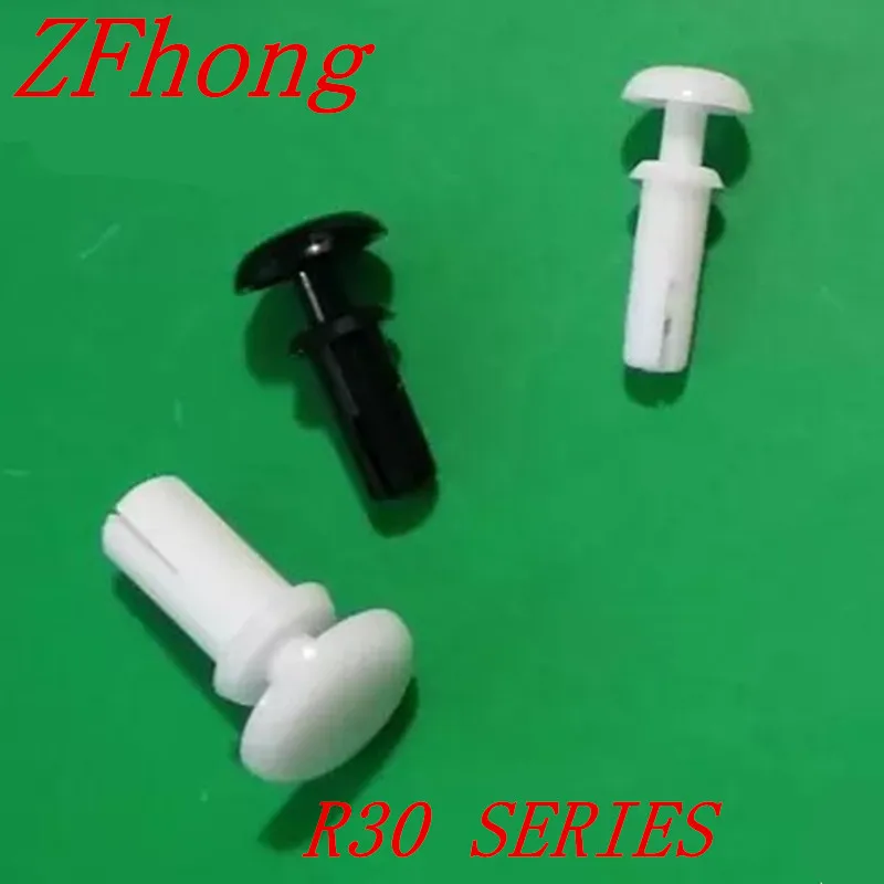 1000 шт. R30 серия белый или черный 3 мм нейлоновая заклепка пластиковая заклепка|rivet