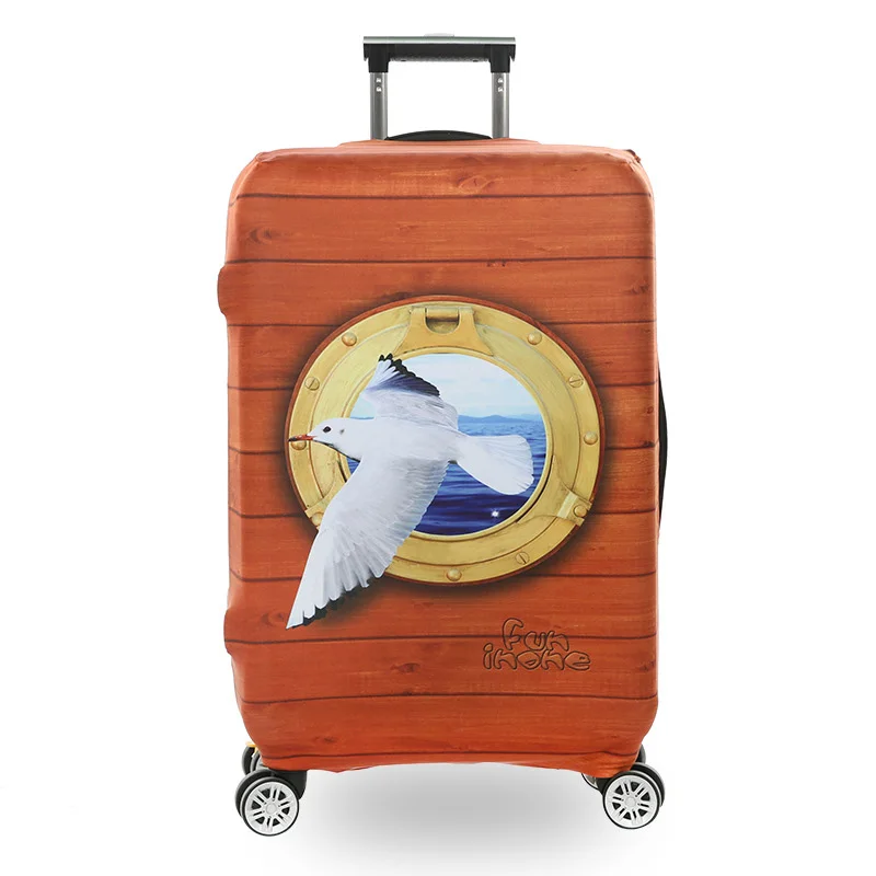 JULY'S SONG дорожный защитный чехол на чемодан для 18-32 дюймов, Чехол для багажа, эластичный мультяшный чехол - Цвет: 4