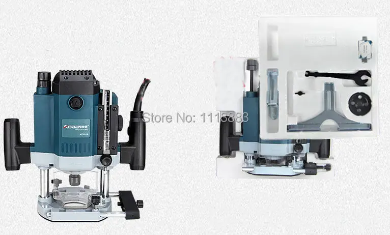 1800W Heavy Duty Plunge Base Router 1/2