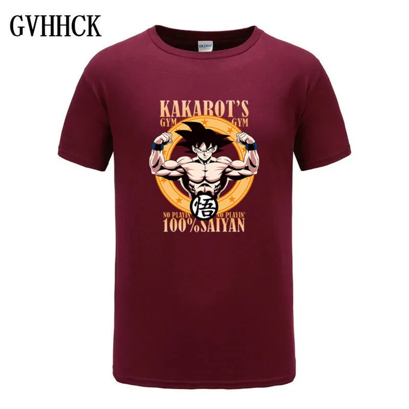 

Anime DRAGON BALL Z men t shirt 2019 new summer 100% cotton . raglan men t-shirt fashion top tees for fans