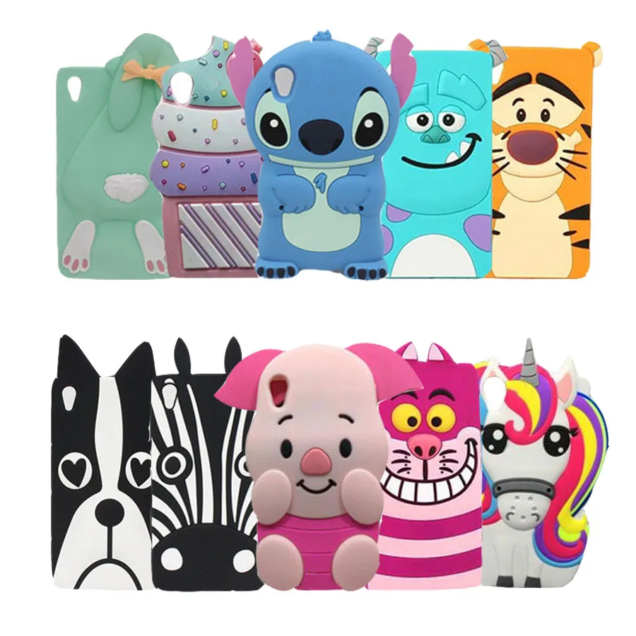 

For Sony Xperia Z5 Phone Case 3D Cute Cartoon Minnie Kitty Stitch Minions Sulley Soft Silicone Protective Cover Capa For Sony Z5