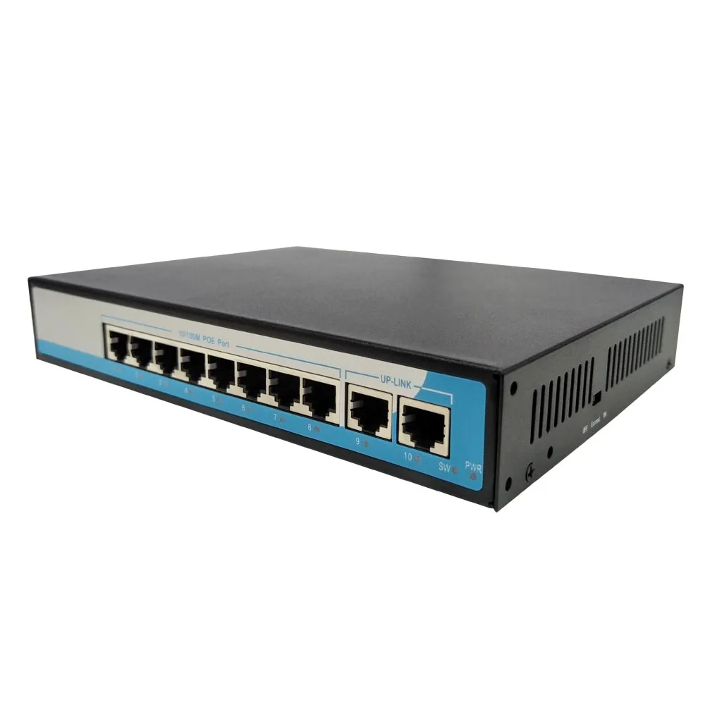 HTB1MQMwn0rJ8KJjSspaq6xuKpXar 8 puertos poe Switch